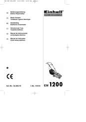 EINHELL NEW GENERATION EM 1200 Manual De Instrucciones