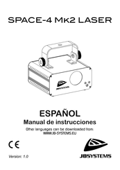 Jb Systems SPACE-4 MK2 LASER Manual De Usuario