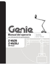 Genie Z-45/25J DC Manuales | ManualsLib