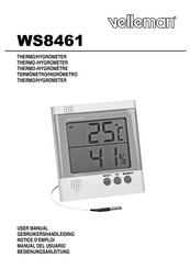 Velleman WS8461 Manual Del Usuario