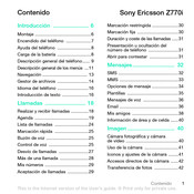 Sony Ericsson Z770i Manual De Instrucciones