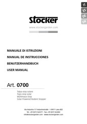 Stocker 0700 Manual De Instrucciones