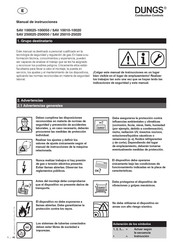 Dungs SAV 250040 UHD Manual De Instrucciones