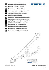 Westfalia 303 229 Instrucciones De Montaje Y De Servicio