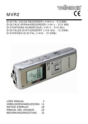 Velleman MVR2 Manual Del Usuario