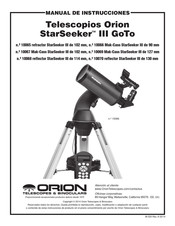 Orion 10068 Manual De Instrucciones