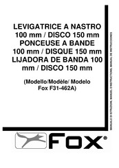 Fox F31-462A Manual De Instrucciones