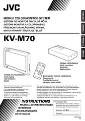 JVC KV-M70 Manual De Instrucciones