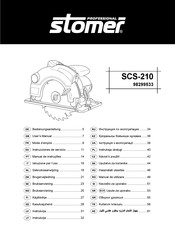 Stomer Professional SCS-210 Instrucciones De Servicio