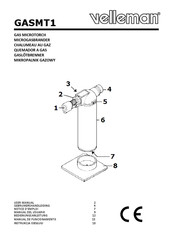 Velleman GASMT1 Manual Del Usuario