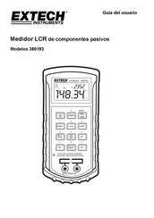 Extech Instruments 380193 Guia Del Usuario