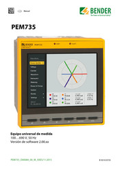 Bender PEM735 Manual