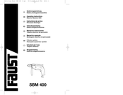 Faust SBM 400 Manual De Instrucciones