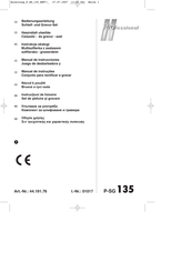 Professional P-SG 135 Manual De Instrucciones