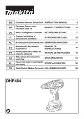 Makita DHP484 Manual De Instrucciones