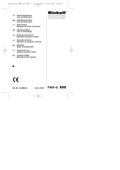 Einhell Global FMR-G 800 Manual De Instrucciones