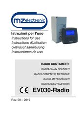 MZ electronic EV030-Radio Instrucciones De Uso