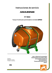 Amazone FT 1502 Instrucciones De Servicio