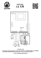 Oxygen CIRCE Manual De Instrucciones