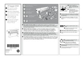 HP Designjet L25500 Instrucciones De Montaje
