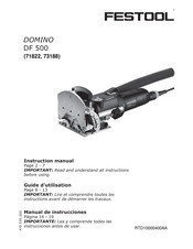 Festool 71822 Manual De Instrucciones