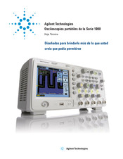 Agilent Technologies DSO1012A Manual Del Usuario