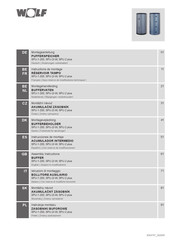 Wolf SPU-2 Serie Instrucciones De Montaje