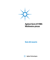 Agilent U1190A Serie Guia Del Usuario