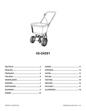 Agri-Fab 45-04091 Manual De Instrucciones