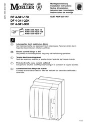 Moeller DF 4-341-22K Instrucciones De Montaje