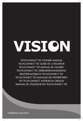 Vision TECHCONNECT TILT Manual De Usuario