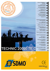 SDMO TECHNIC 20000TE AVR C Manual De Utilización Y Mantenimiento