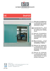 DITEC Dod123 Manual De Instalacion Y Manutencion