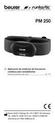 Runtastic Beurer PM 250 Instrucciones De Uso