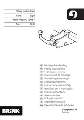 Brink 3001 Instrucciones De Montaje