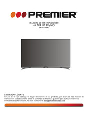 Premier TV-5432UHD Manual De Instrucciones