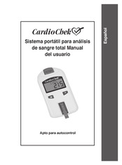 CardioChek PS-002460S Manual Del Usuario