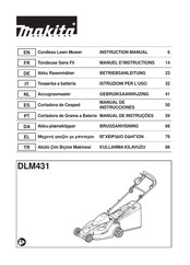 Makita DLM431 Manual De Instrucciones