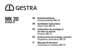 GESTRA MK 20 Instrucciones De Montaje Y Servicio