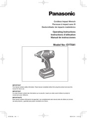 Panasonic EY7541 Manual De Instrucciones