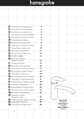 Hansgrohe M411-H160 73885000 Instrucciones De Montaje