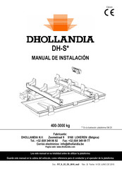 Dhollandia DH-SKS Manual De Instalación