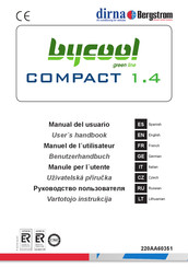 dirna Bergstrom bycool green line COMPACT 1.4 SCANIA Manual Del Usuario