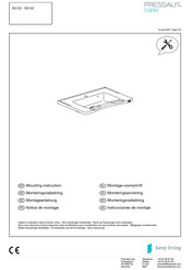 Pressalit Care R2122 Instrucciones De Montaje