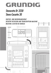 Grundig Dt 3230 Instrucciones Breves