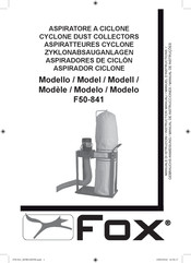 Fox F50-841 Manual De Instrucciones