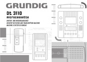 Grundig Dt 3110 Instrucciones Breves