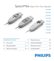 Philips SpeechMike Classic 5262 Manual Del Usuario