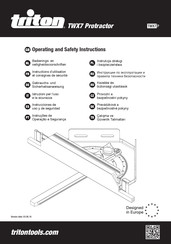 Triton TWX7 Instrucciones De Uso Y De Seguridad