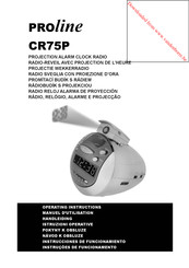 Proline CR75P Instrucciones De Funcionamiento